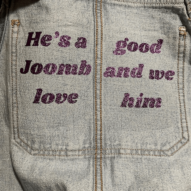 Iron-On Text Transfers