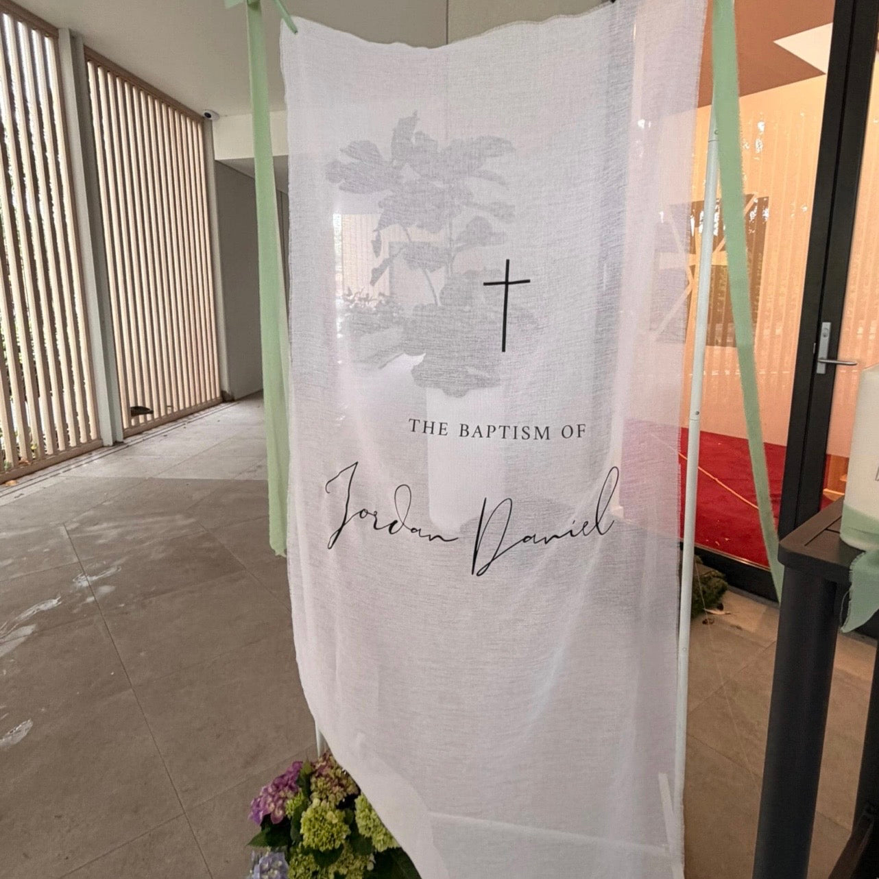 Custom Iron-On Fabric Transfers | Linen Signs, Backdrops & Events | Sydney, Australia Wide