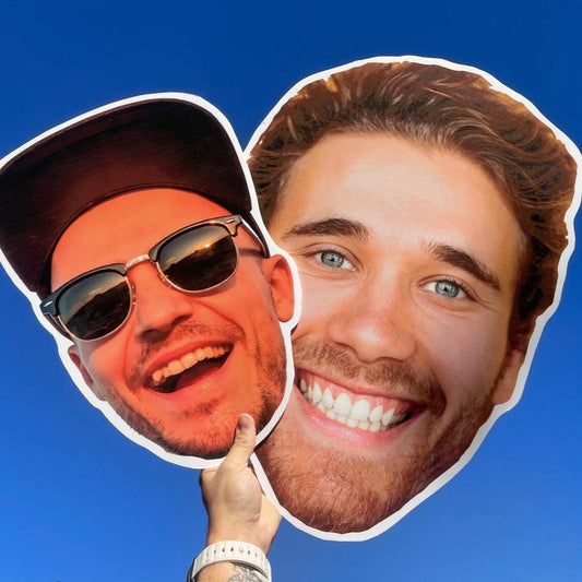 Custom Head Face Cutout Sign