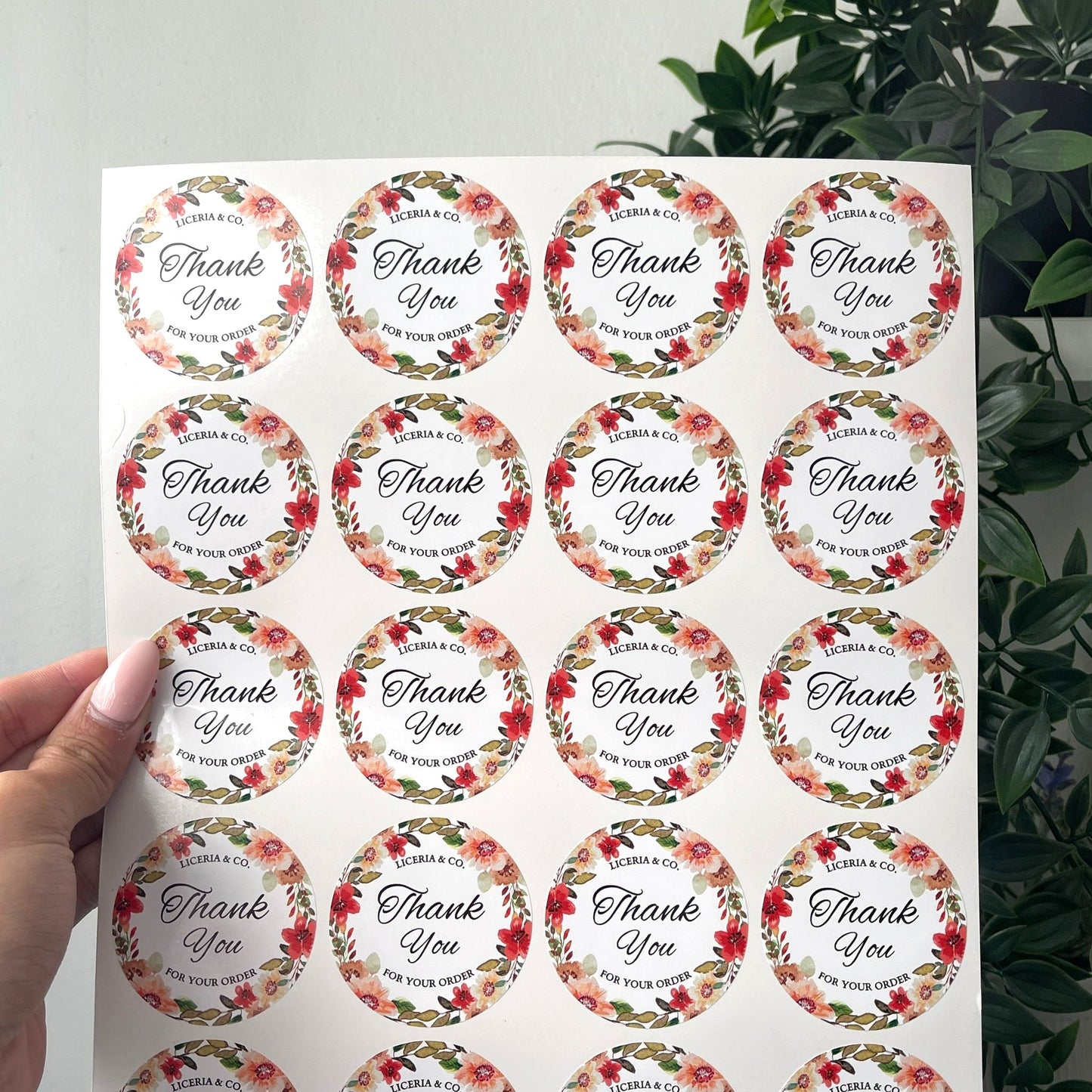 Sticker Sheet Labels